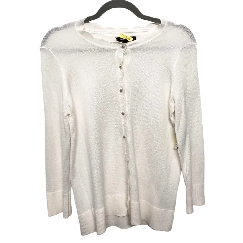 Cardigan By Cable And Gauge In White, Size: S