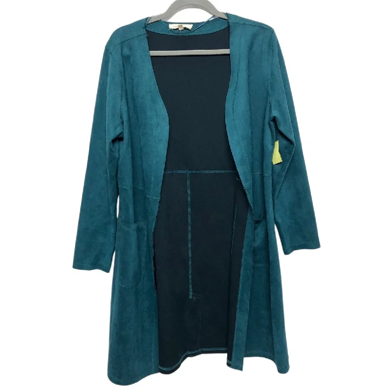 Cardigan By Solitaire In Green, Size:L