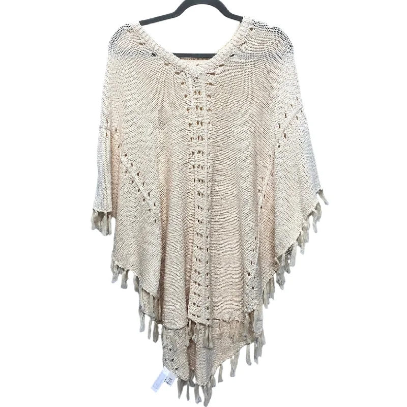 Shawl By Loft In Cream, Size: S