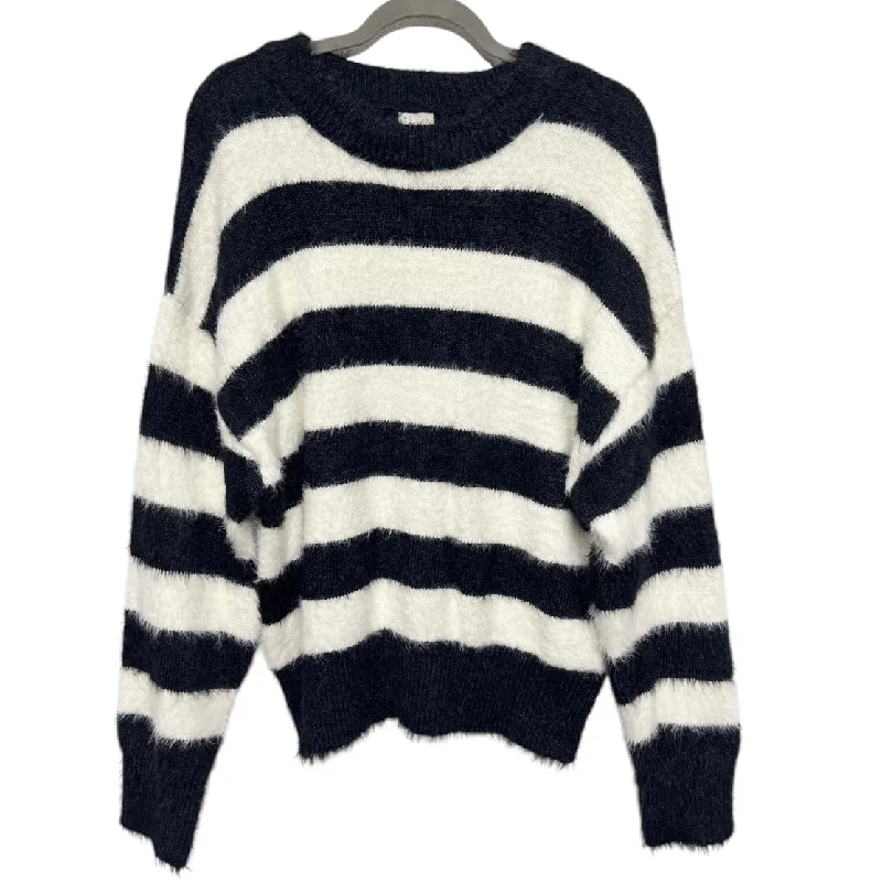 Sweater By A New Day In Black & White, Size: L