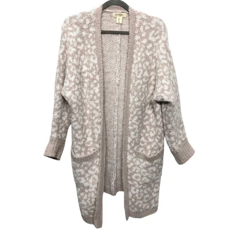 Sweater Cardigan By Jessica Simpson In Beige, Size:S