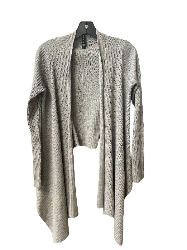 Sweater Cardigan By Athleta In Grey, Size: S